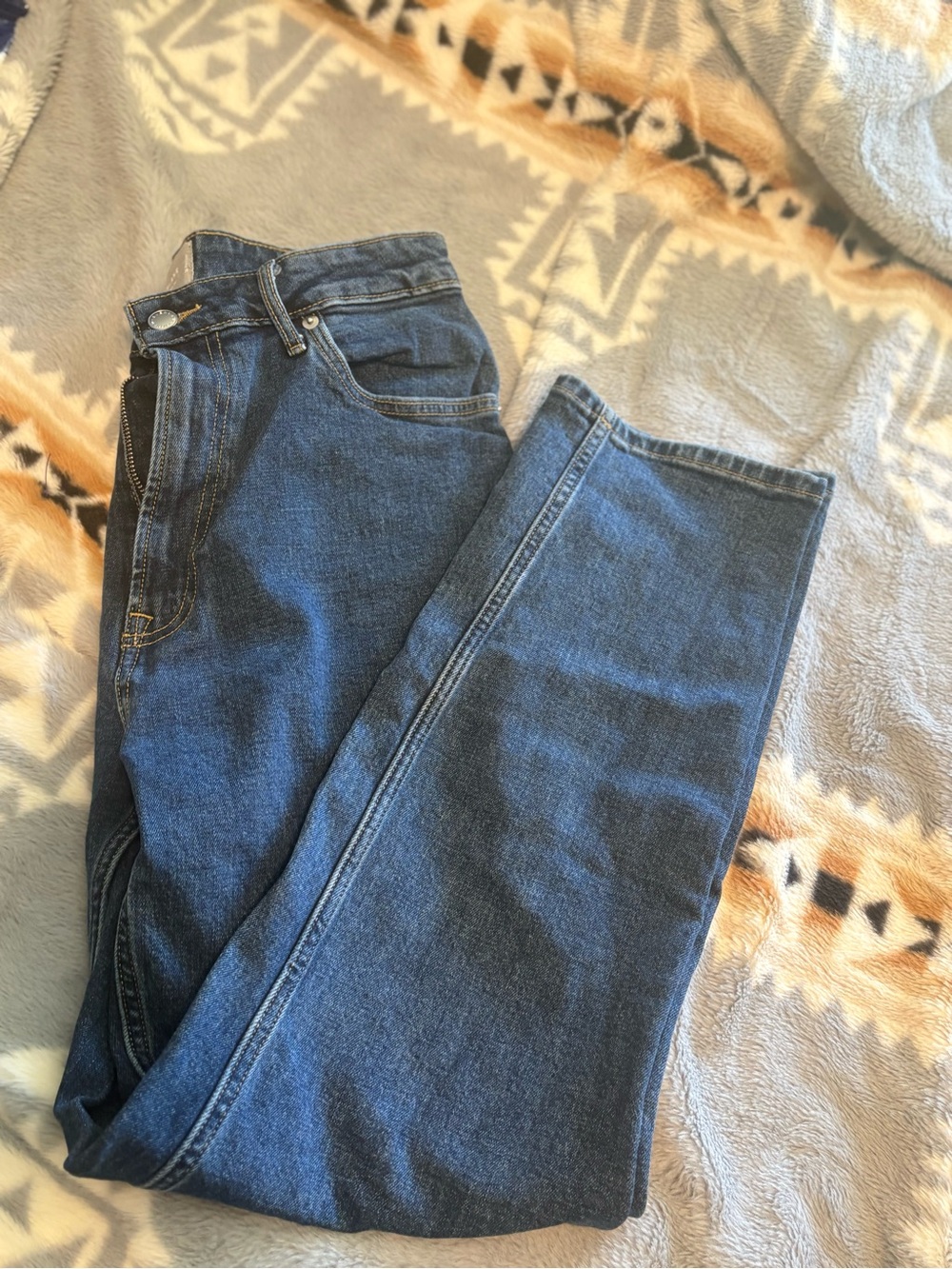 Everlane Light Blue Curvy Cheeky Jeans